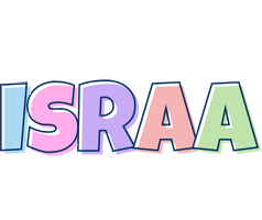 Israa pastel logo