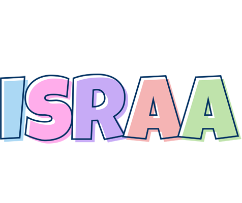 Israa pastel logo