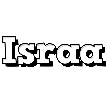 Israa snowing logo