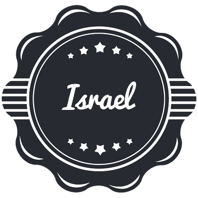 Israel badge logo