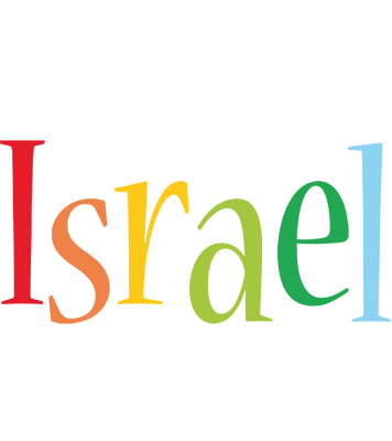 Israel birthday logo