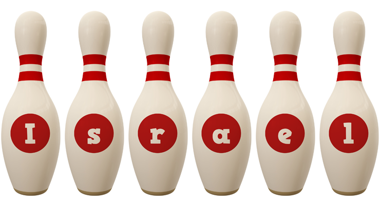 Israel bowling-pin logo