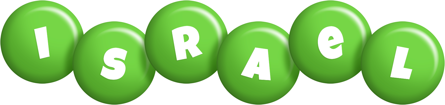 Israel candy-green logo