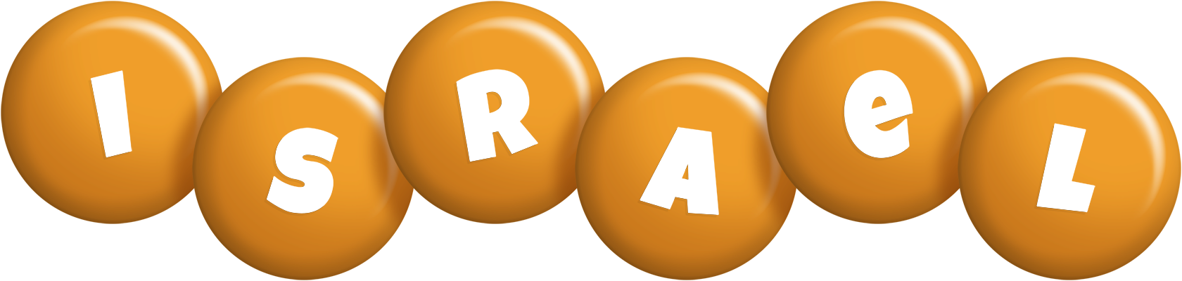 Israel candy-orange logo