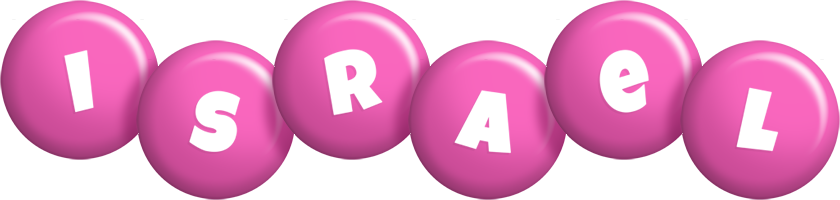 Israel candy-pink logo