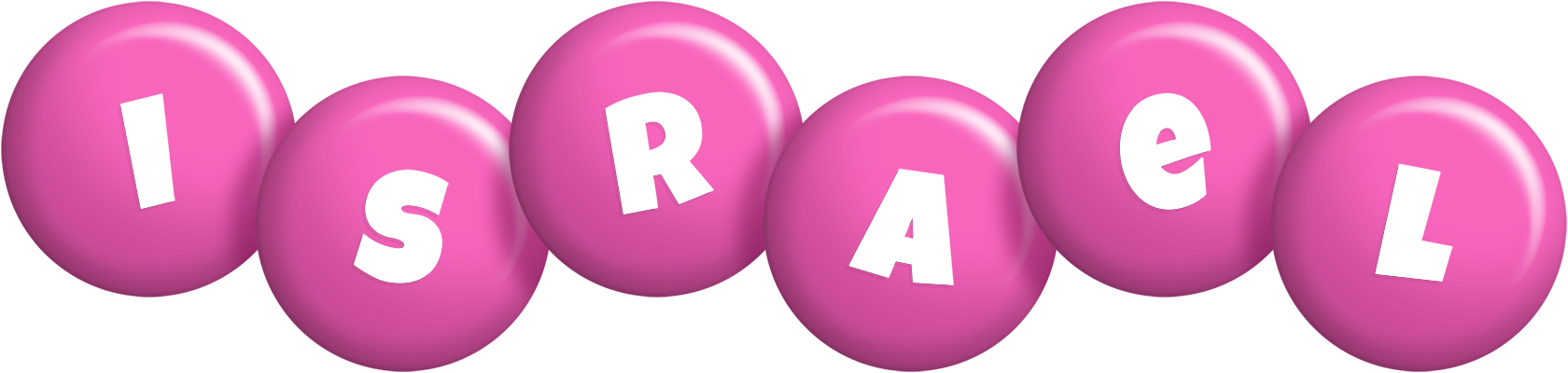 Israel candy-pink logo