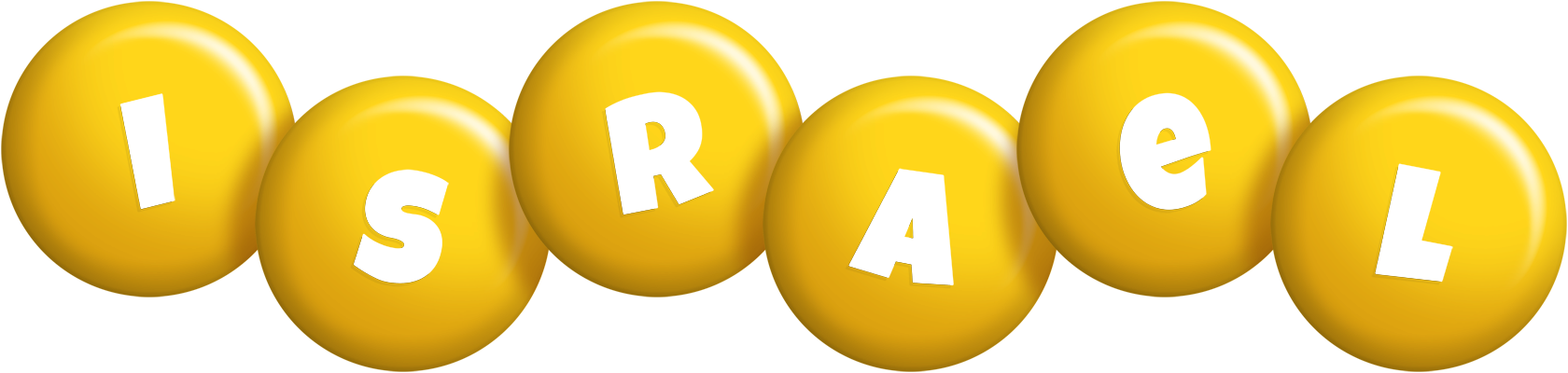 Israel candy-yellow logo