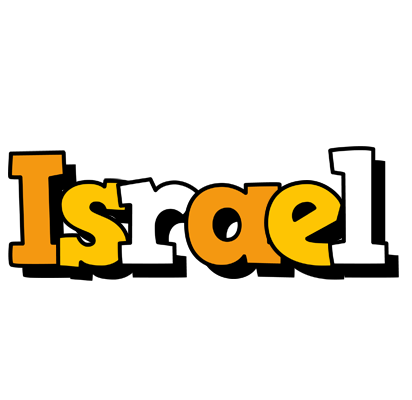 Israel cartoon logo