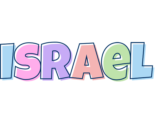 Israel pastel logo