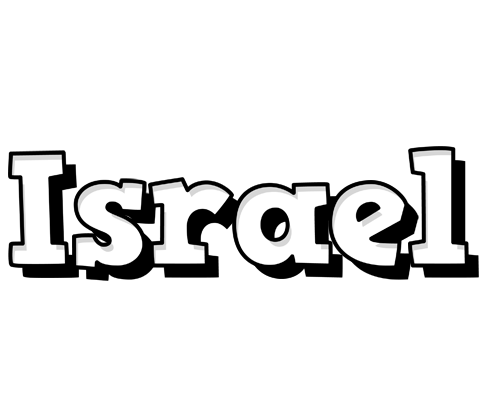 Israel snowing logo