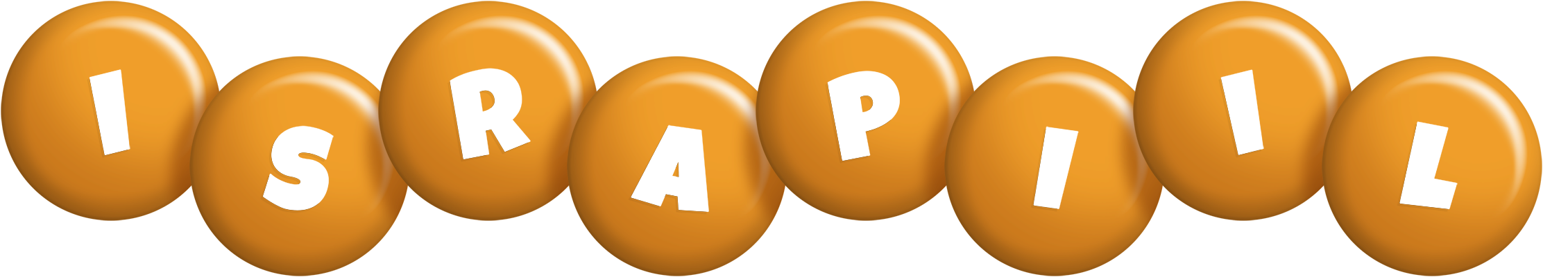 Israpiil candy-orange logo