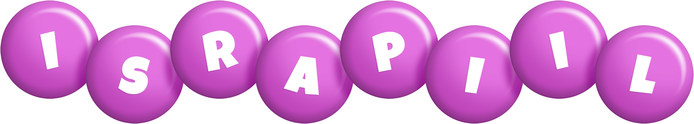 Israpiil candy-purple logo