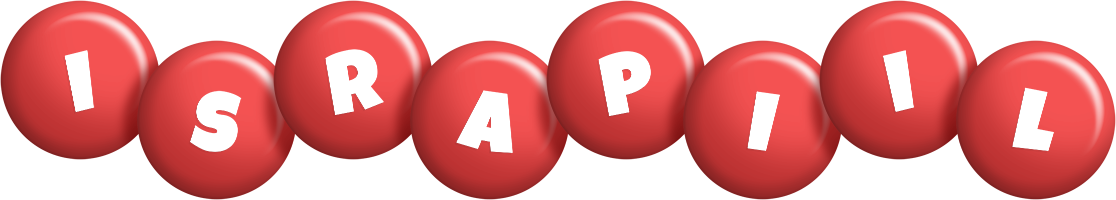 Israpiil candy-red logo