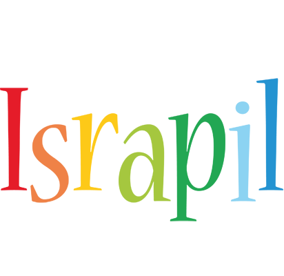 Israpil birthday logo