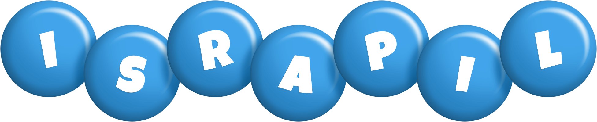 Israpil candy-blue logo