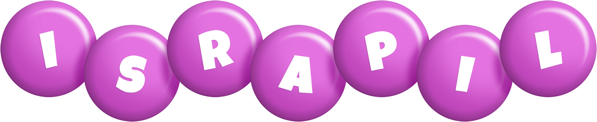Israpil candy-purple logo