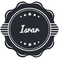 Israr badge logo