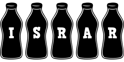 Israr bottle logo