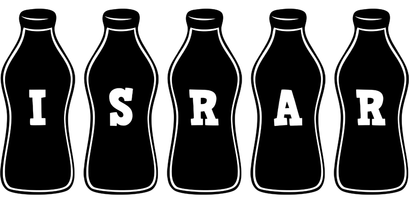 Israr bottle logo