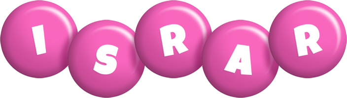Israr candy-pink logo