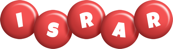Israr candy-red logo