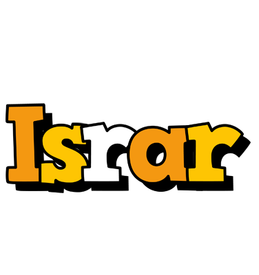Israr cartoon logo