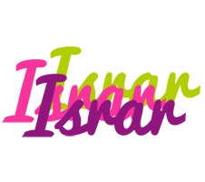 Israr flowers logo