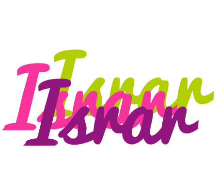 Israr flowers logo