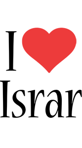 Israr i-love logo