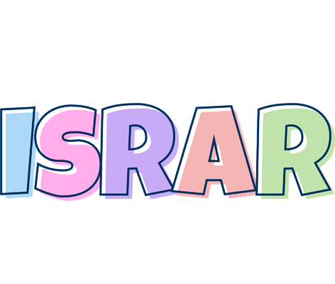 Israr pastel logo