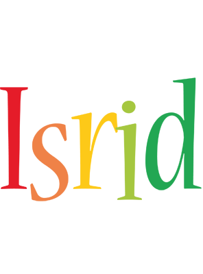 Isrid birthday logo