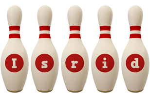Isrid bowling-pin logo