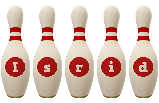 Isrid bowling-pin logo