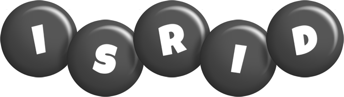 Isrid candy-black logo