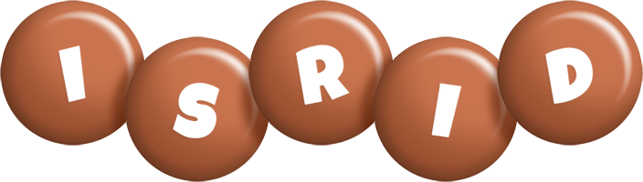 Isrid candy-brown logo