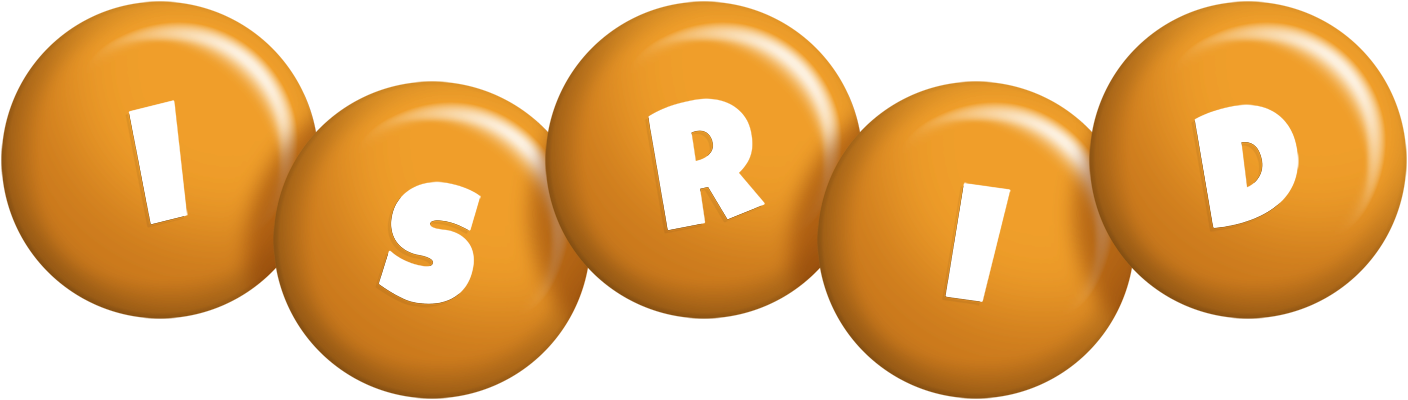 Isrid candy-orange logo