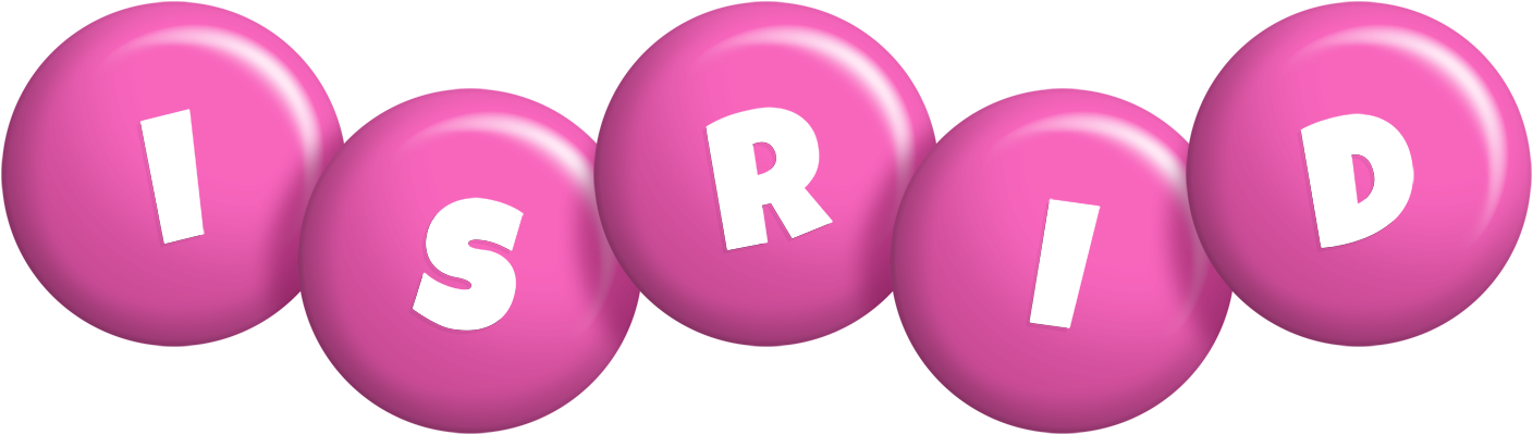 Isrid candy-pink logo