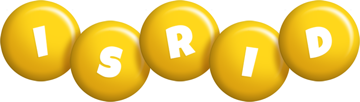 Isrid candy-yellow logo