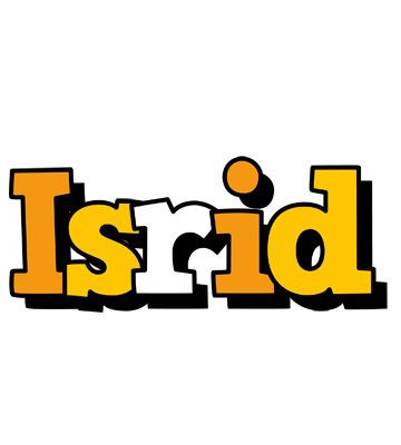 Isrid cartoon logo