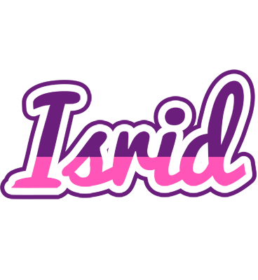 Isrid cheerful logo