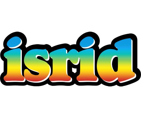 Isrid color logo