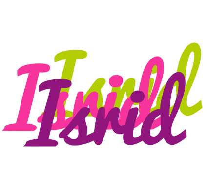 Isrid flowers logo