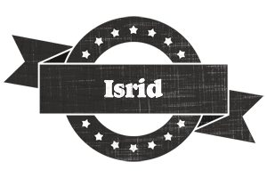 Isrid grunge logo