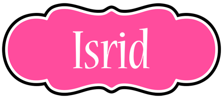 Isrid invitation logo
