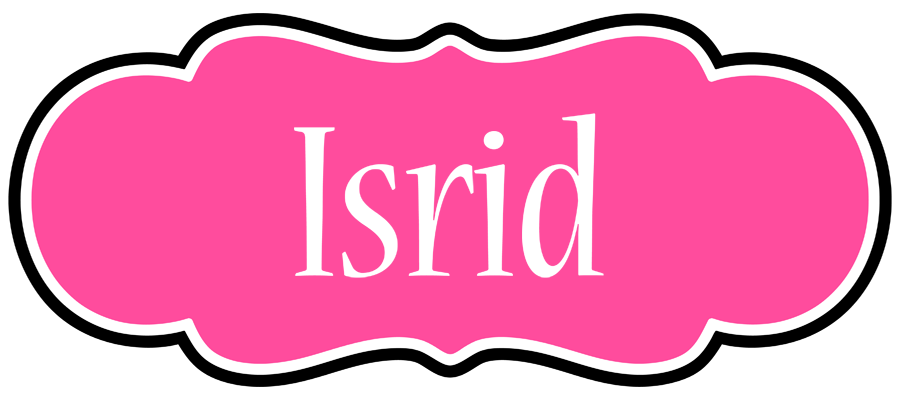 Isrid invitation logo