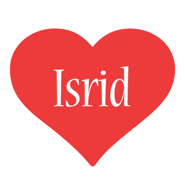 Isrid love logo