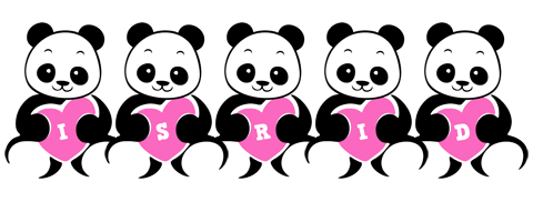 Isrid love-panda logo