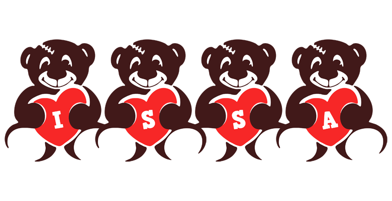 Issa bear logo