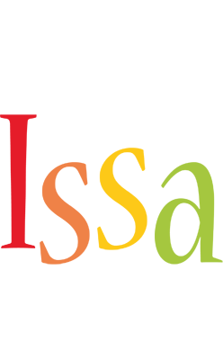 Issa birthday logo