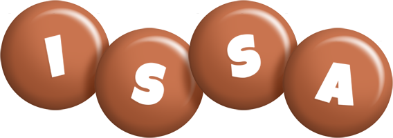 Issa candy-brown logo